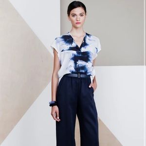 Maria + cornejo tie dye blouse